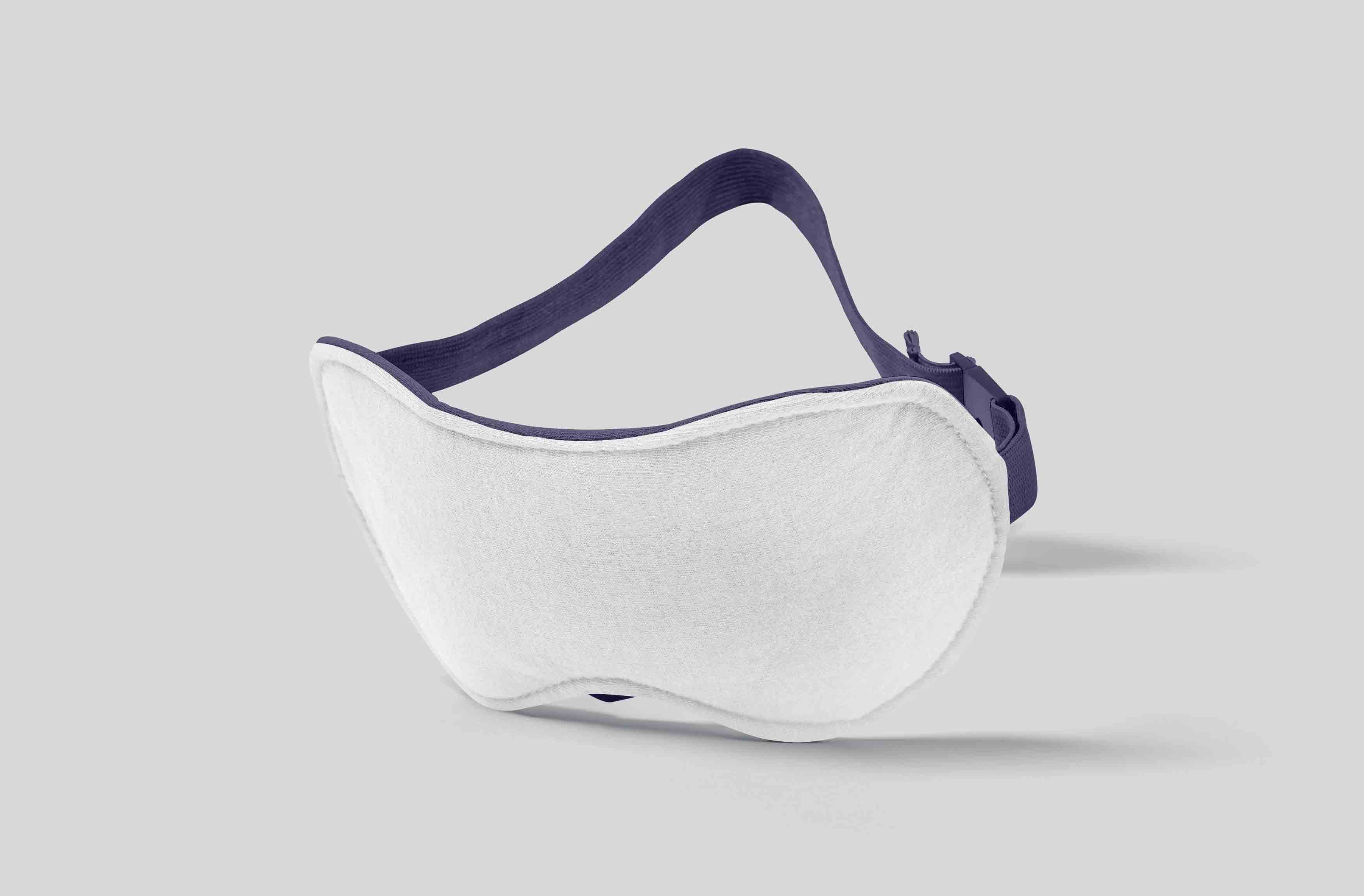 眼罩设计效果图智能贴图