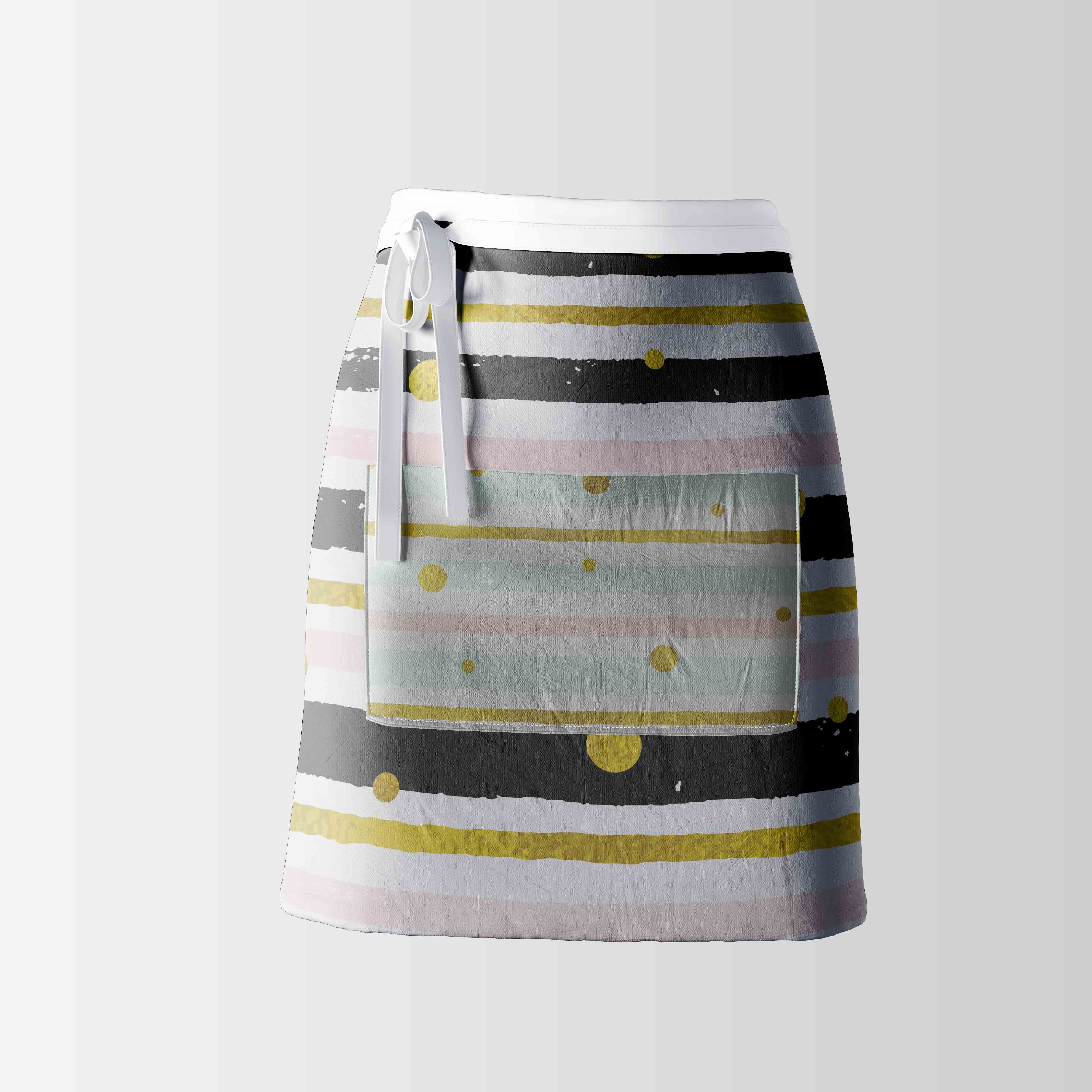 短款围裙设计ps效果图素材