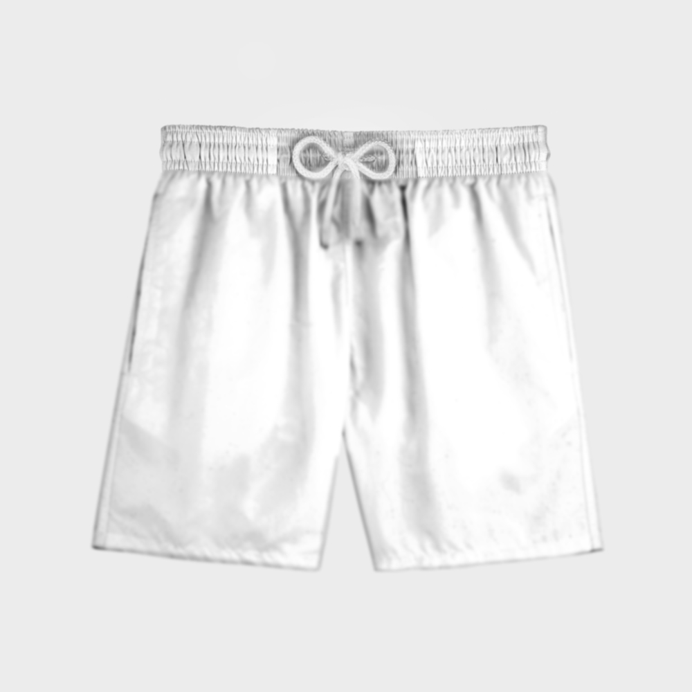 短裤设计psd前视图样机模型