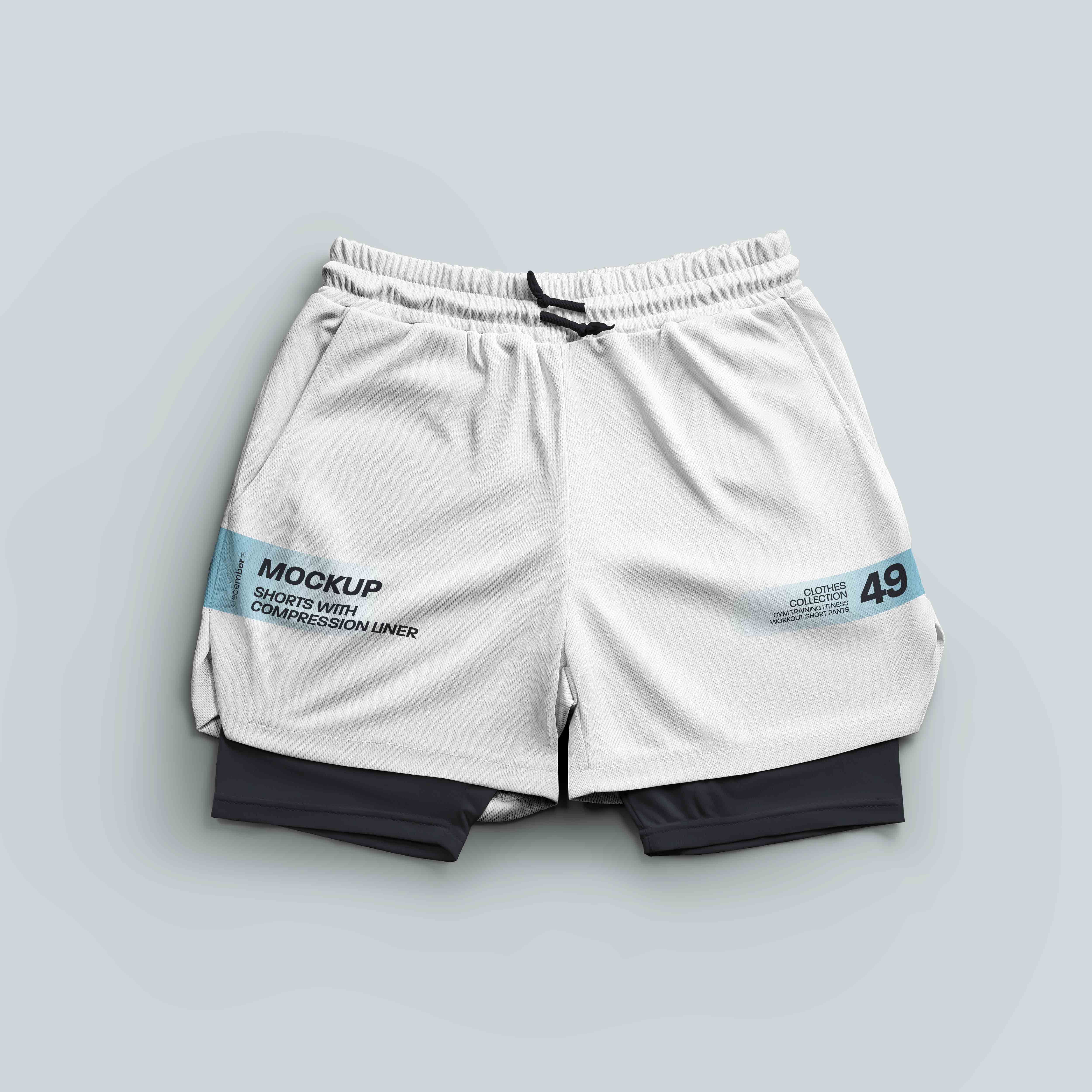 短裤设计ps贴图素材