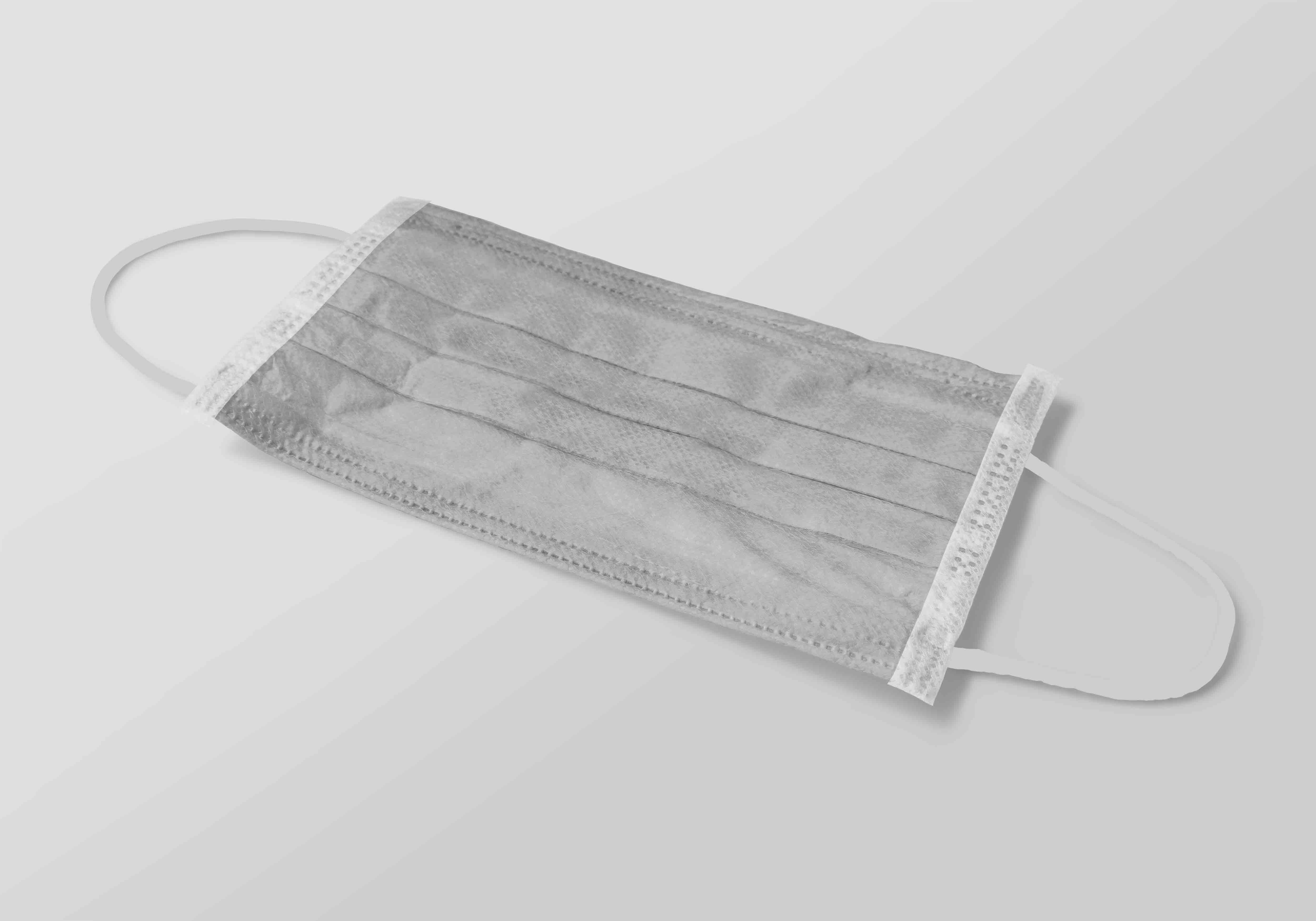 简单口罩展示psd贴图文件