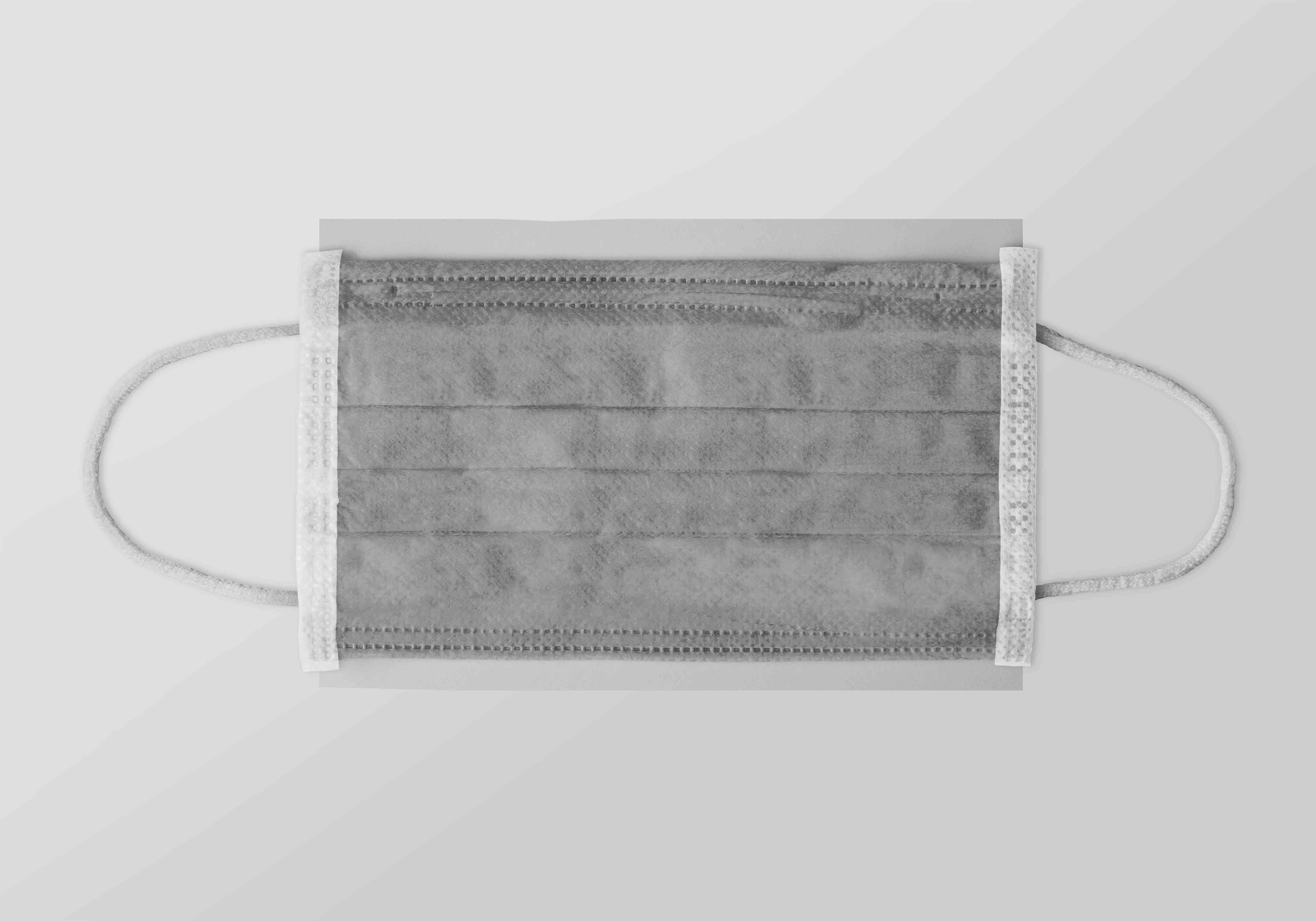 简单美口罩ps贴图素材