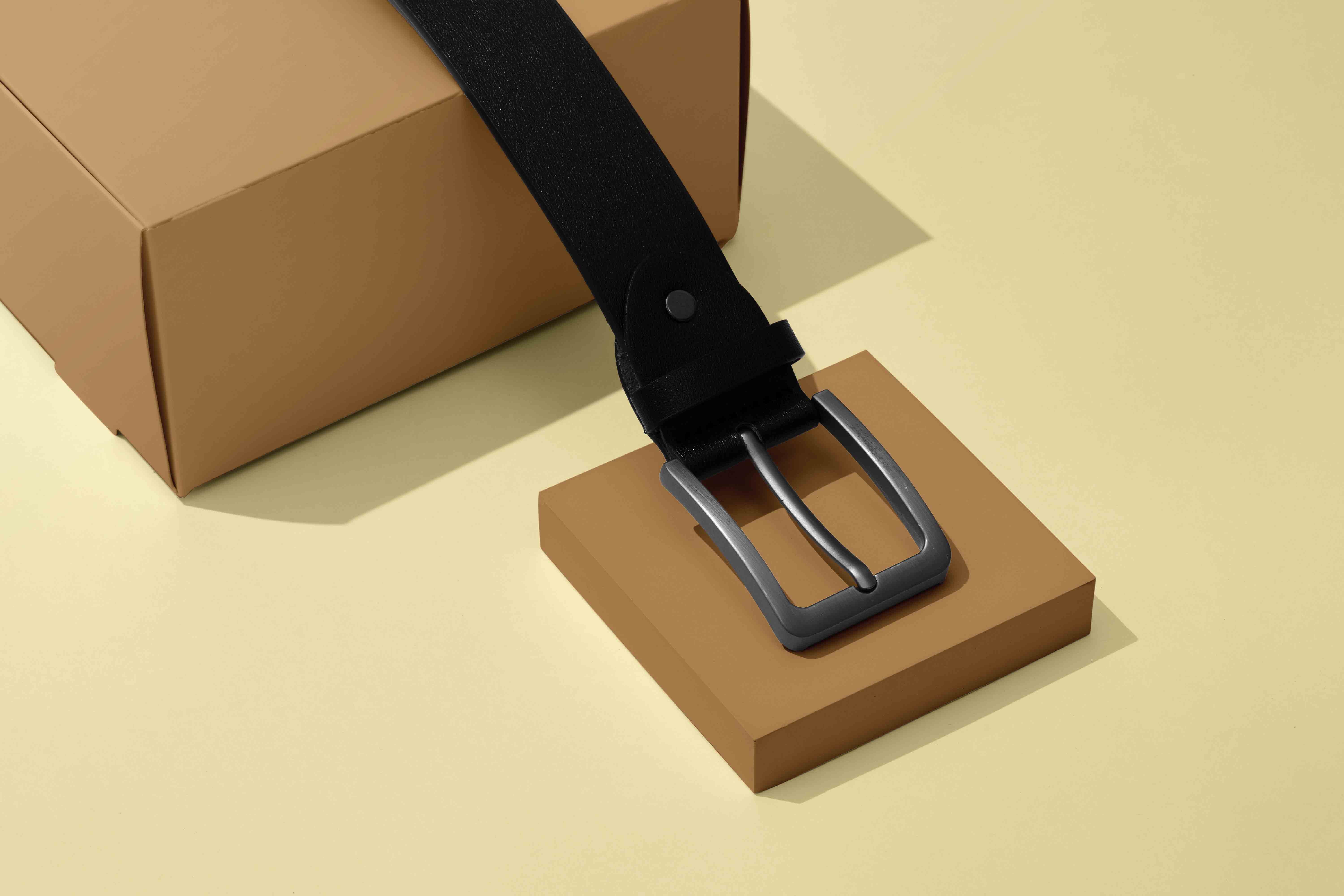 腰带头设计展示psd贴图素材模板