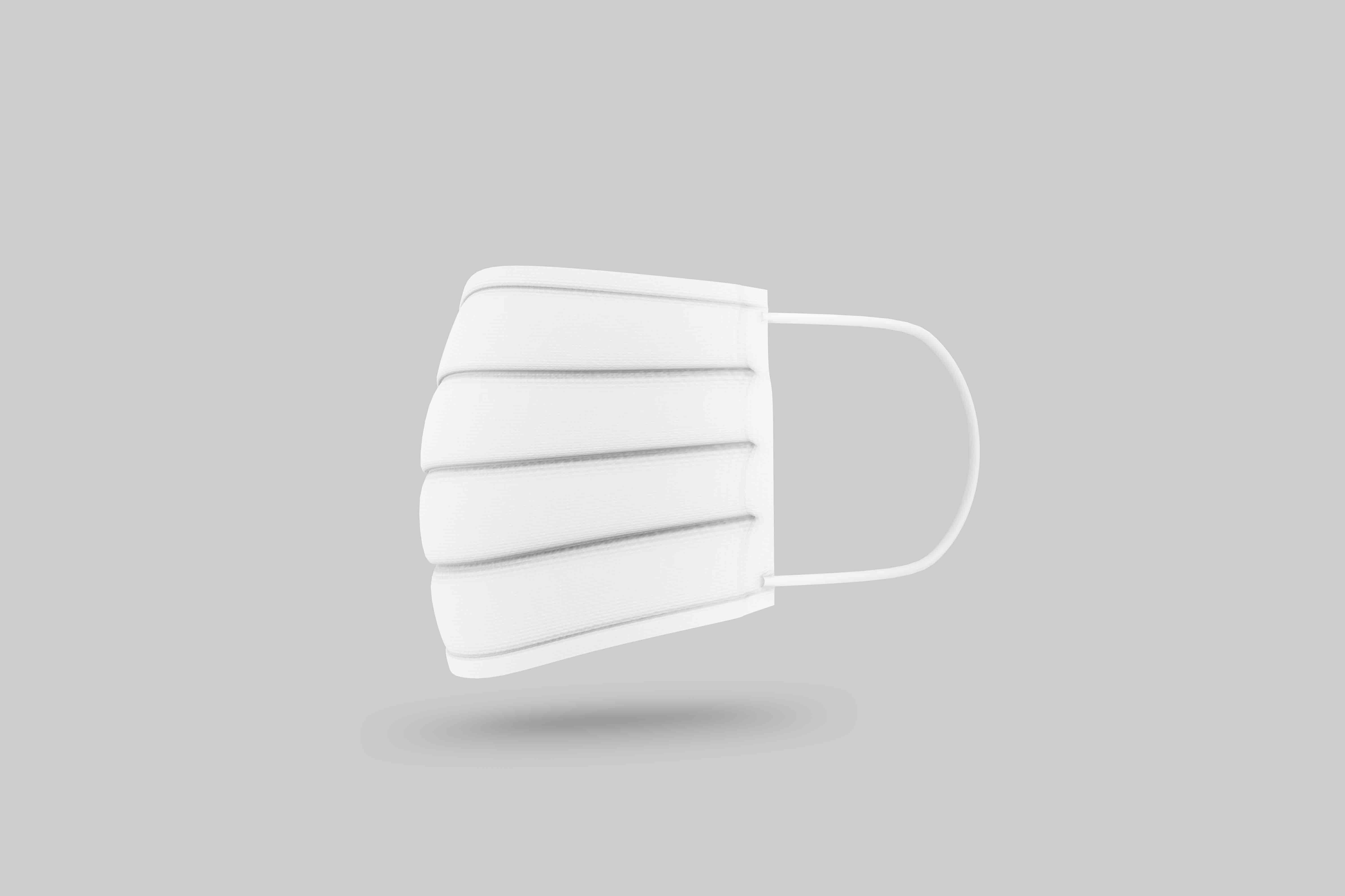 褶皱口罩效果ps智能贴图素材