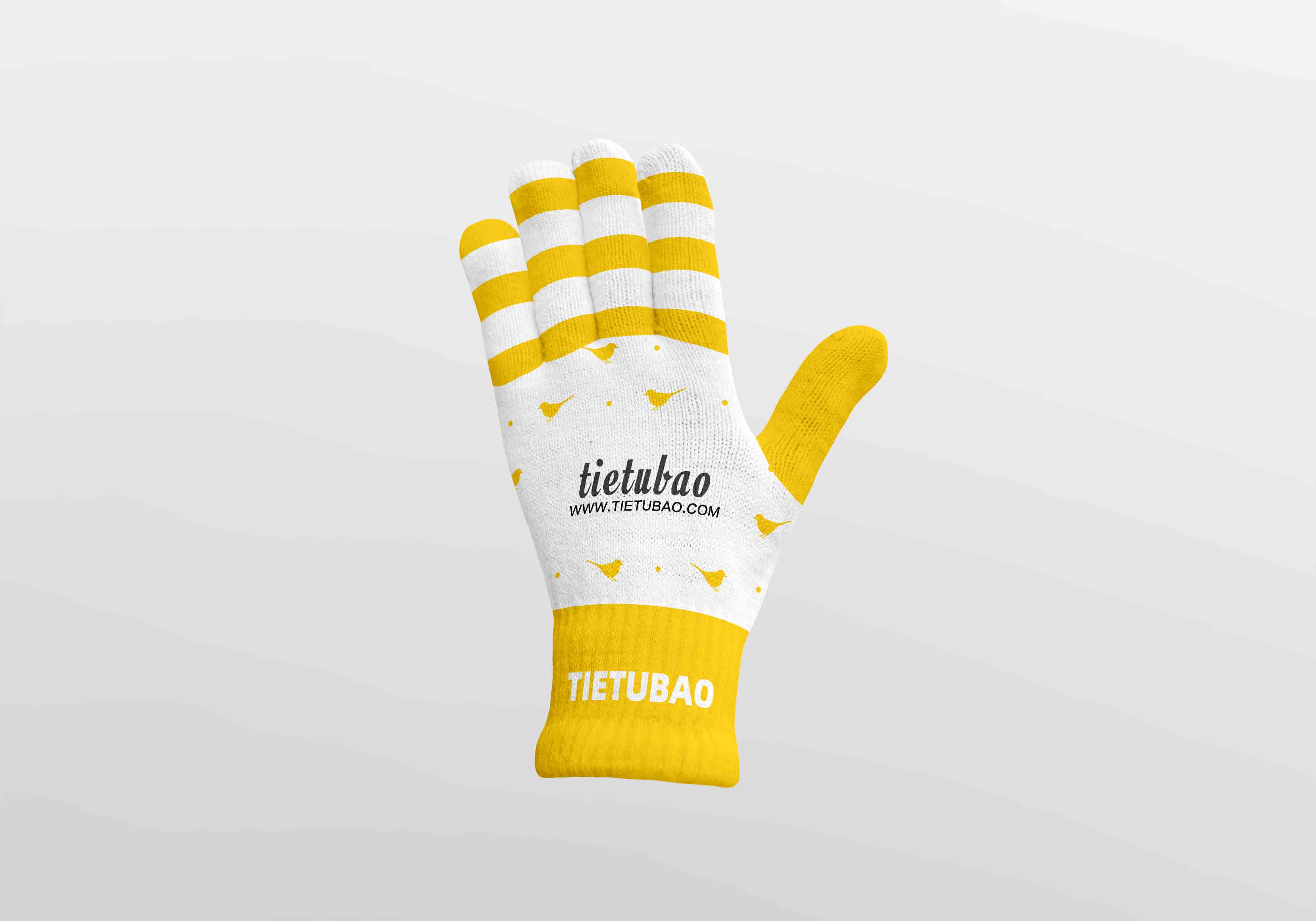 针织毛线手套设计psd贴图模型