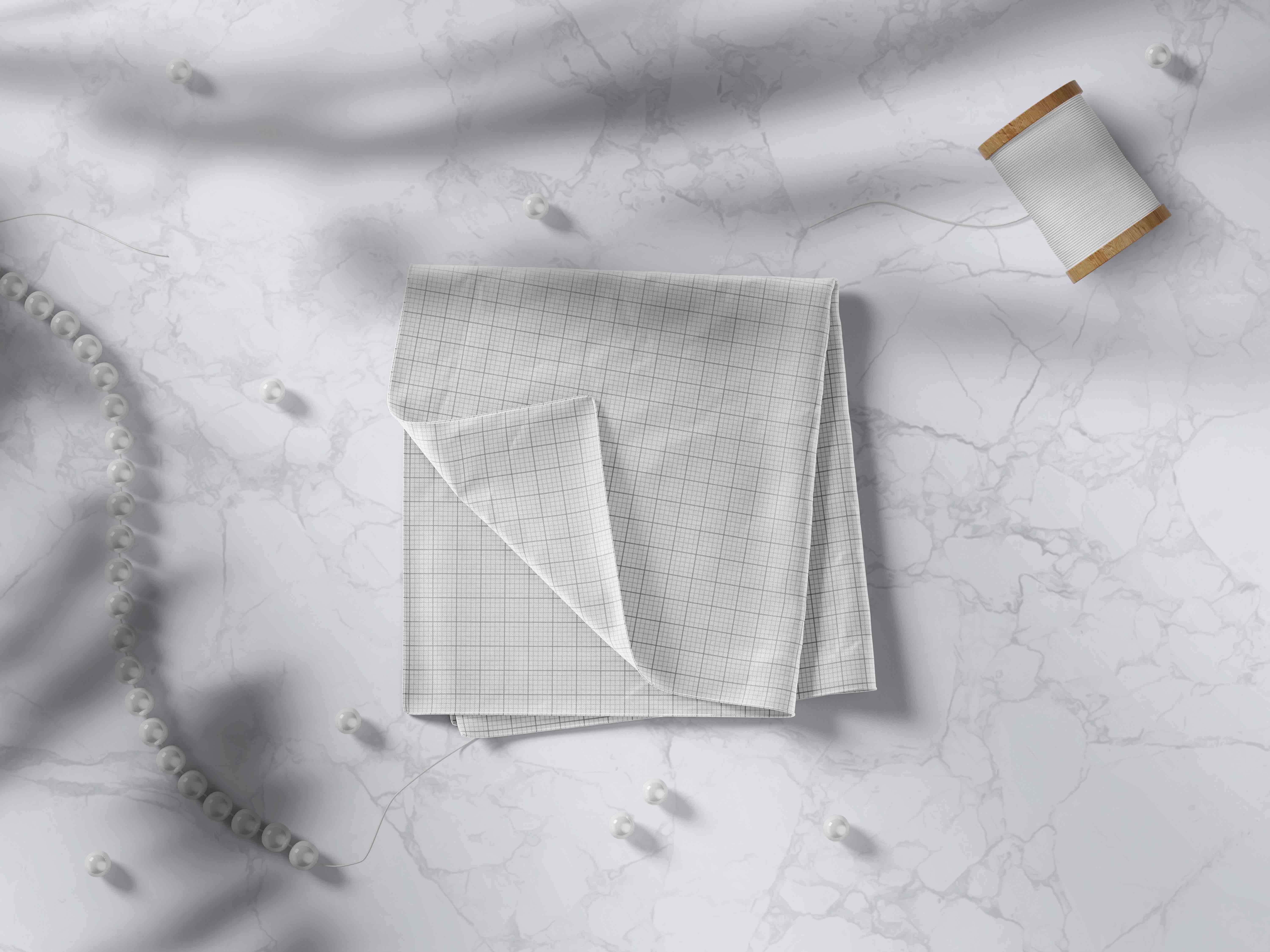 丝巾布料场景PS样机合集