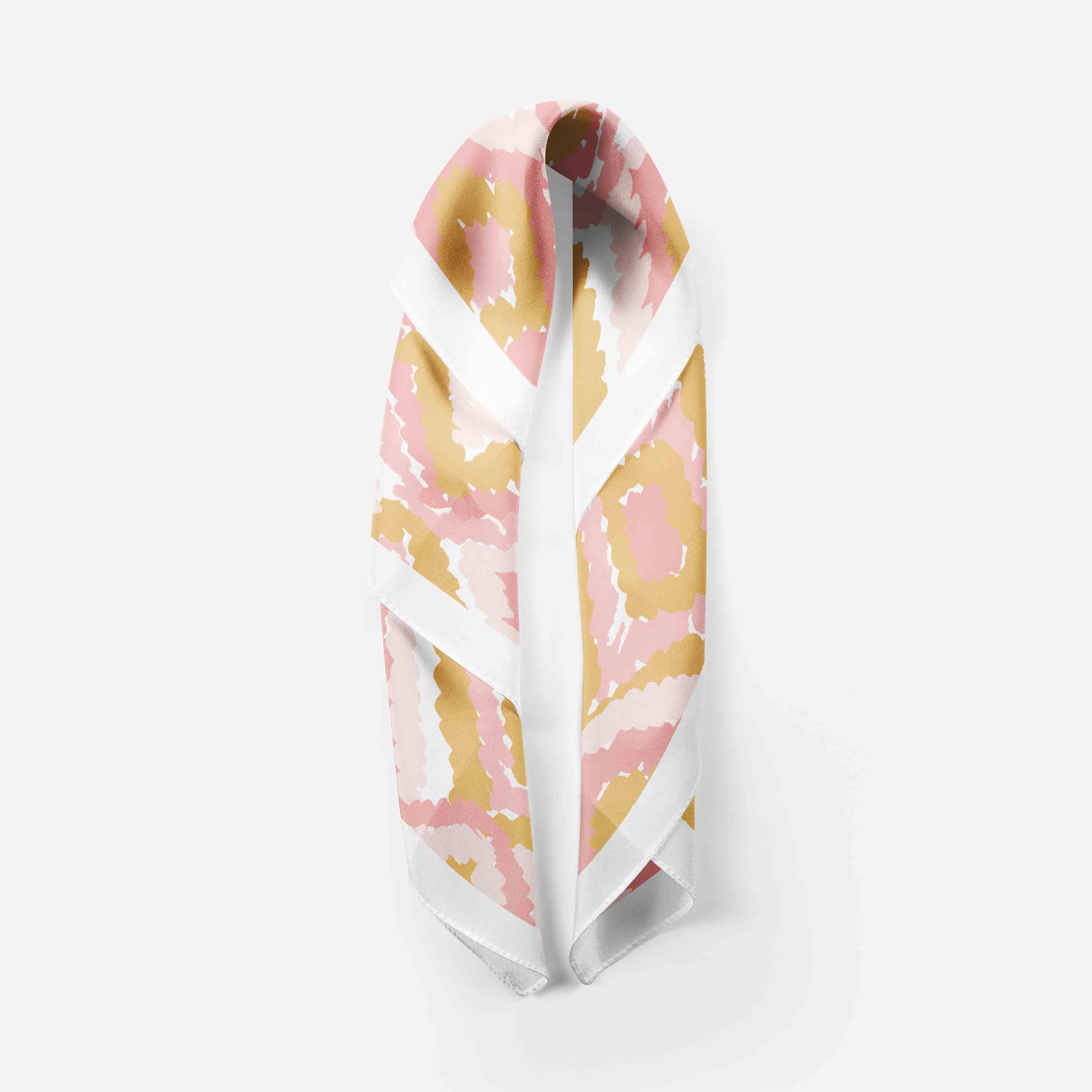 丝巾布料设计效果图提案psd贴图素材