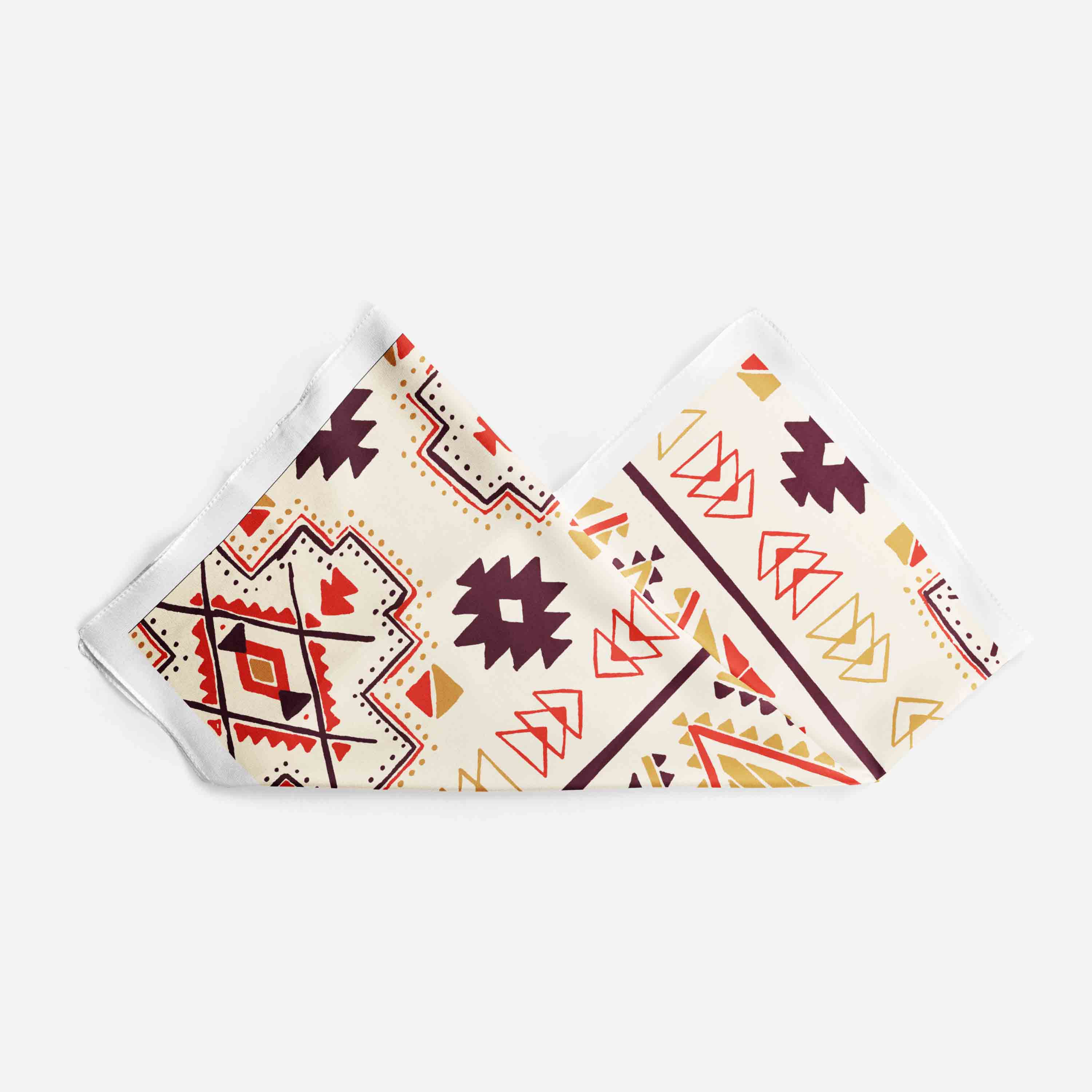 丝巾穿搭psd贴图素材