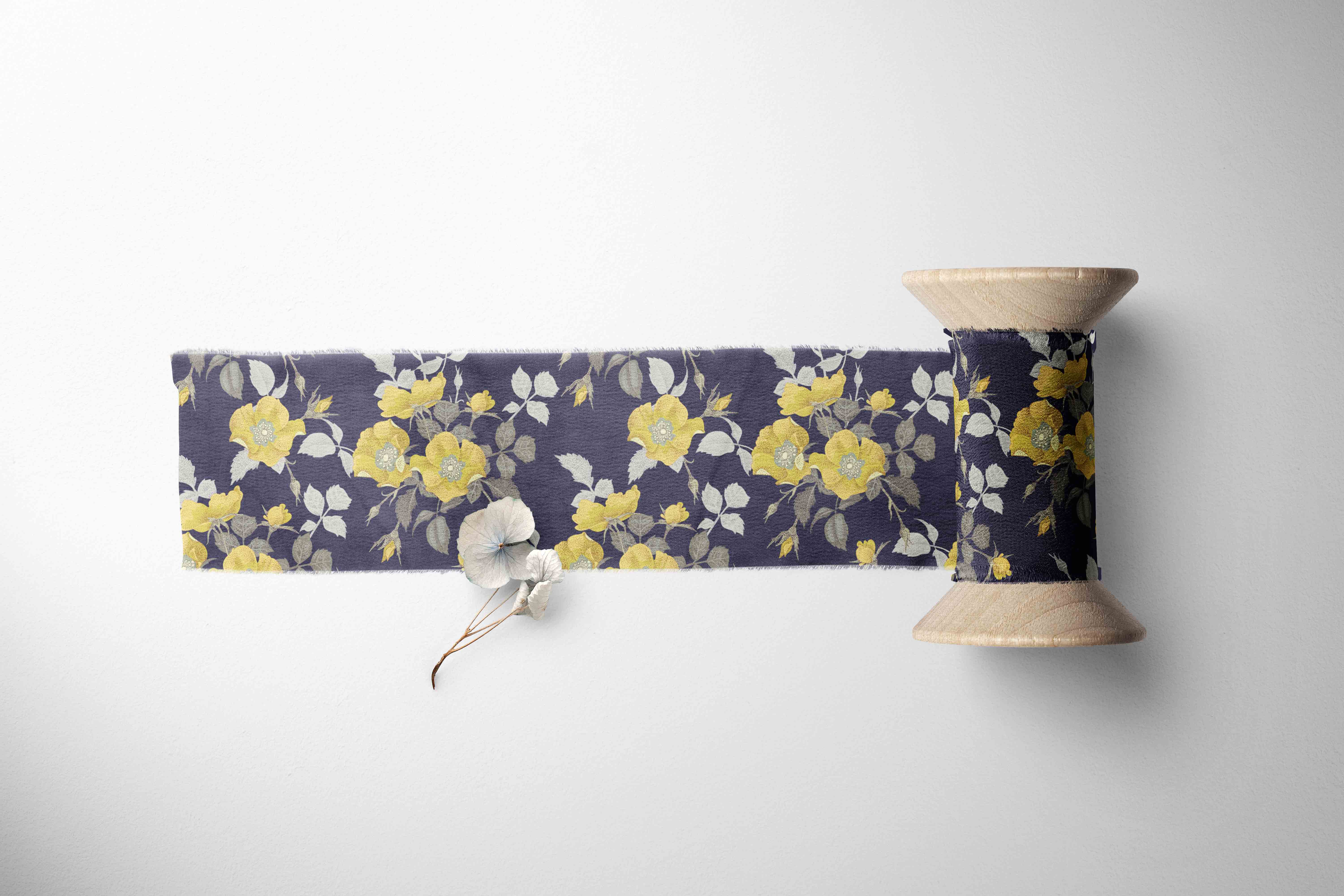 丝巾褶皱长卷效果PS贴图素材