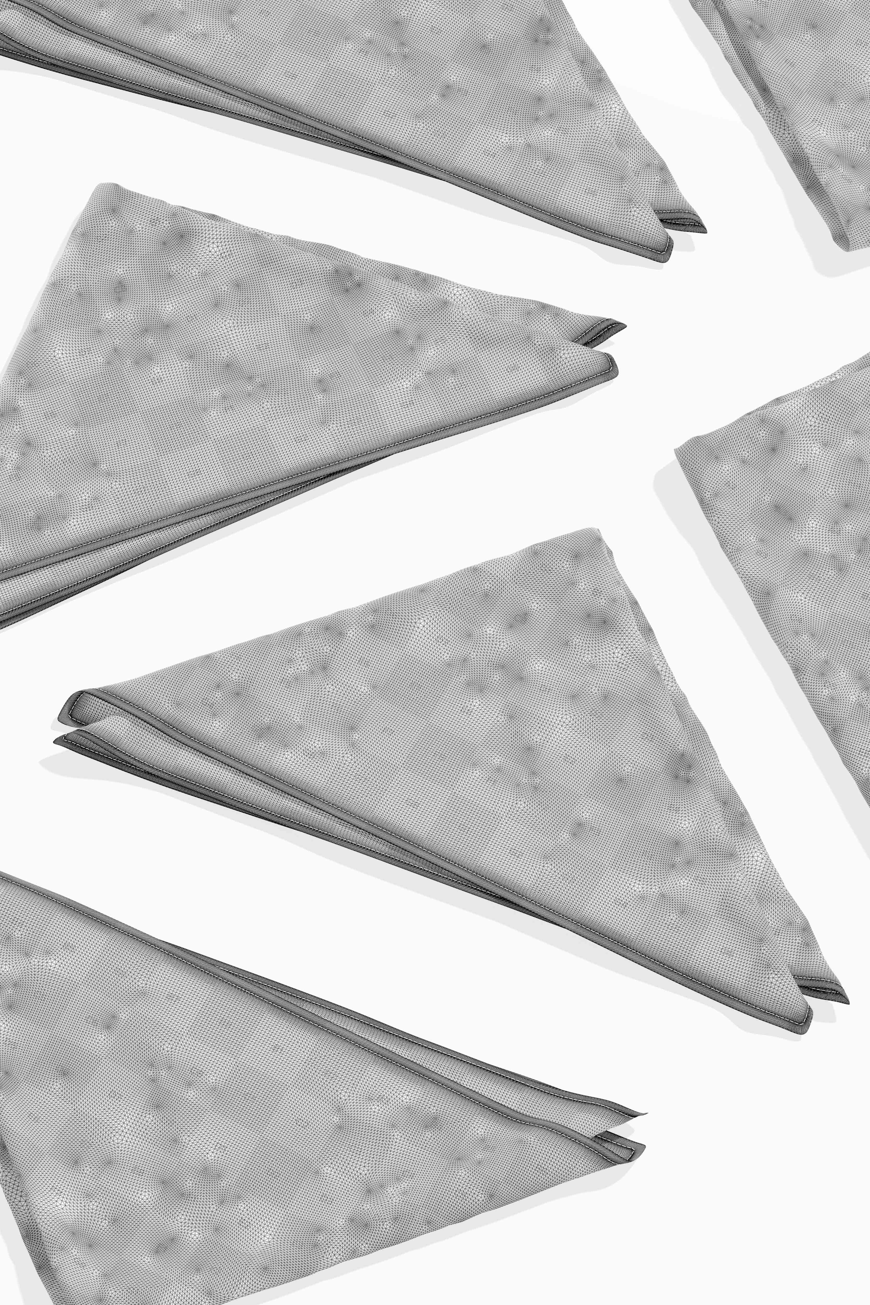 丝巾设计扁平化展示PS贴图素材