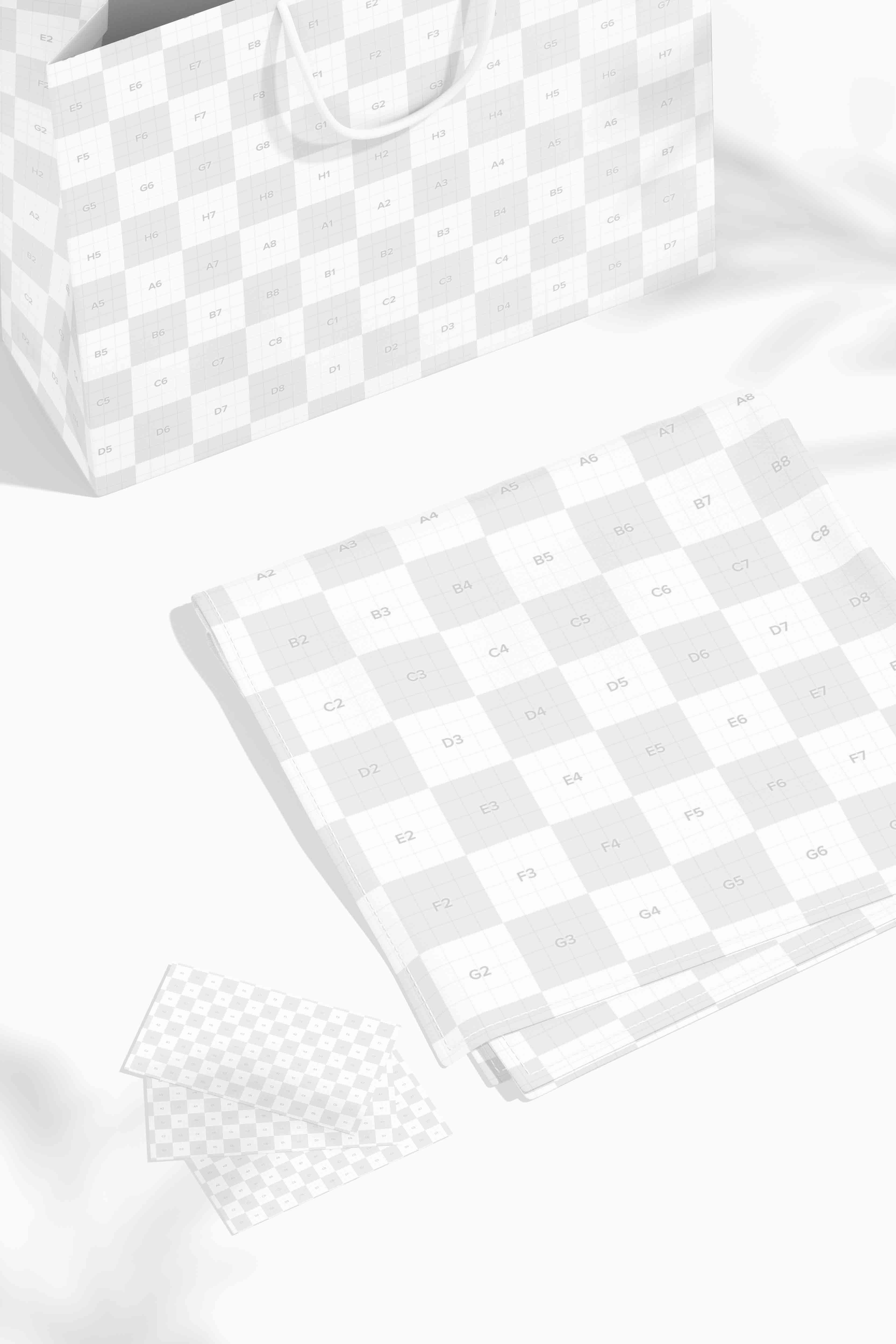 丝巾设计效果图生成PS贴图素材