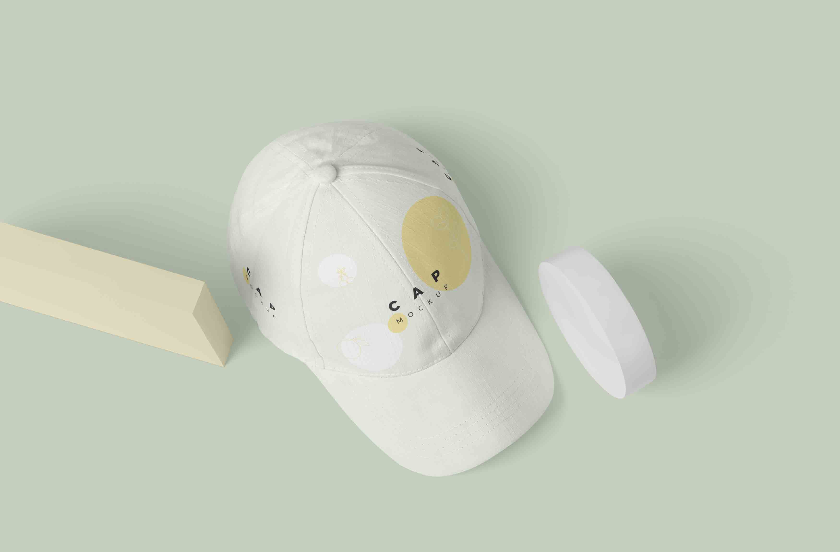 品牌帽子VI样机素材模板