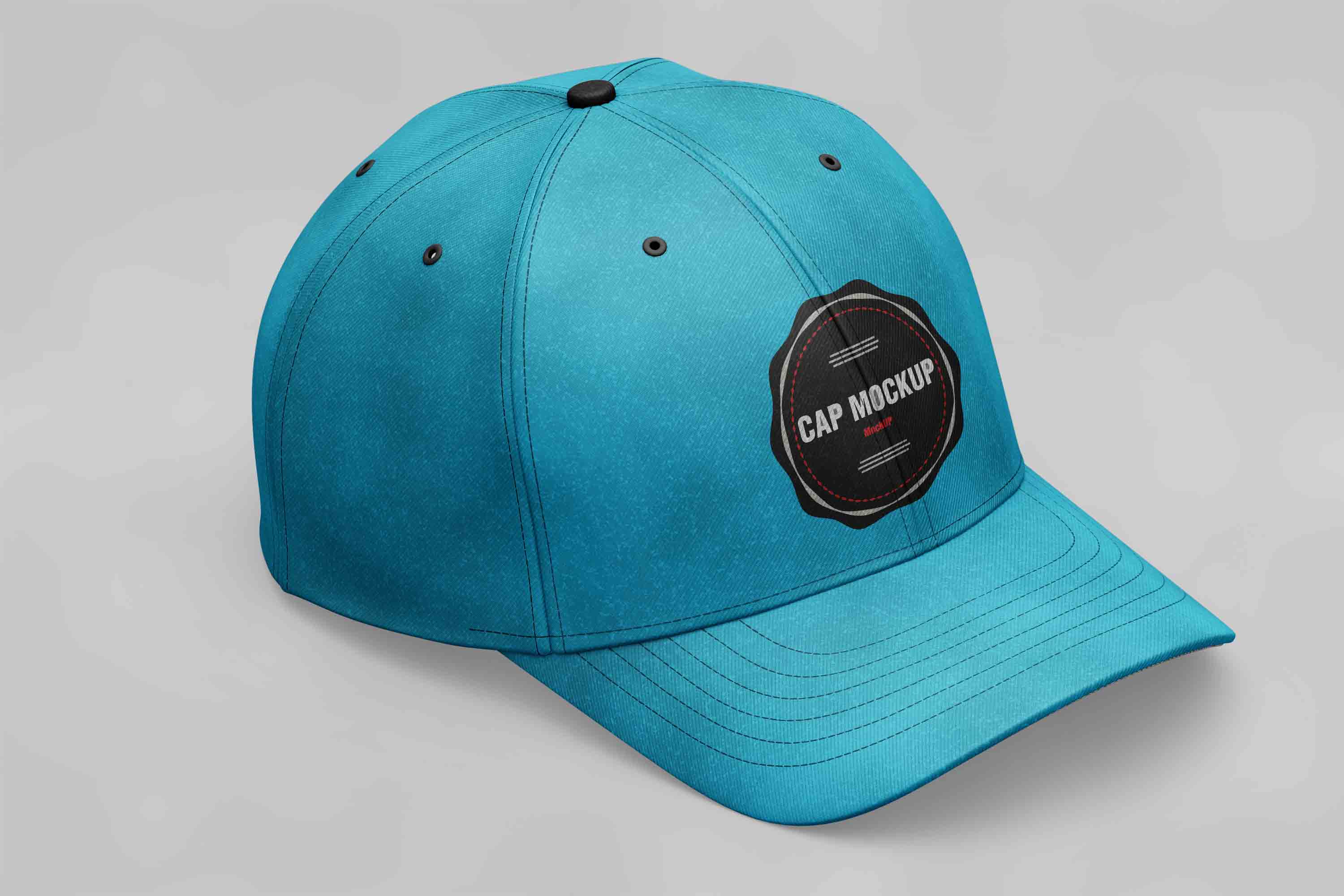 品牌帽子创意样机PSD贴图模板