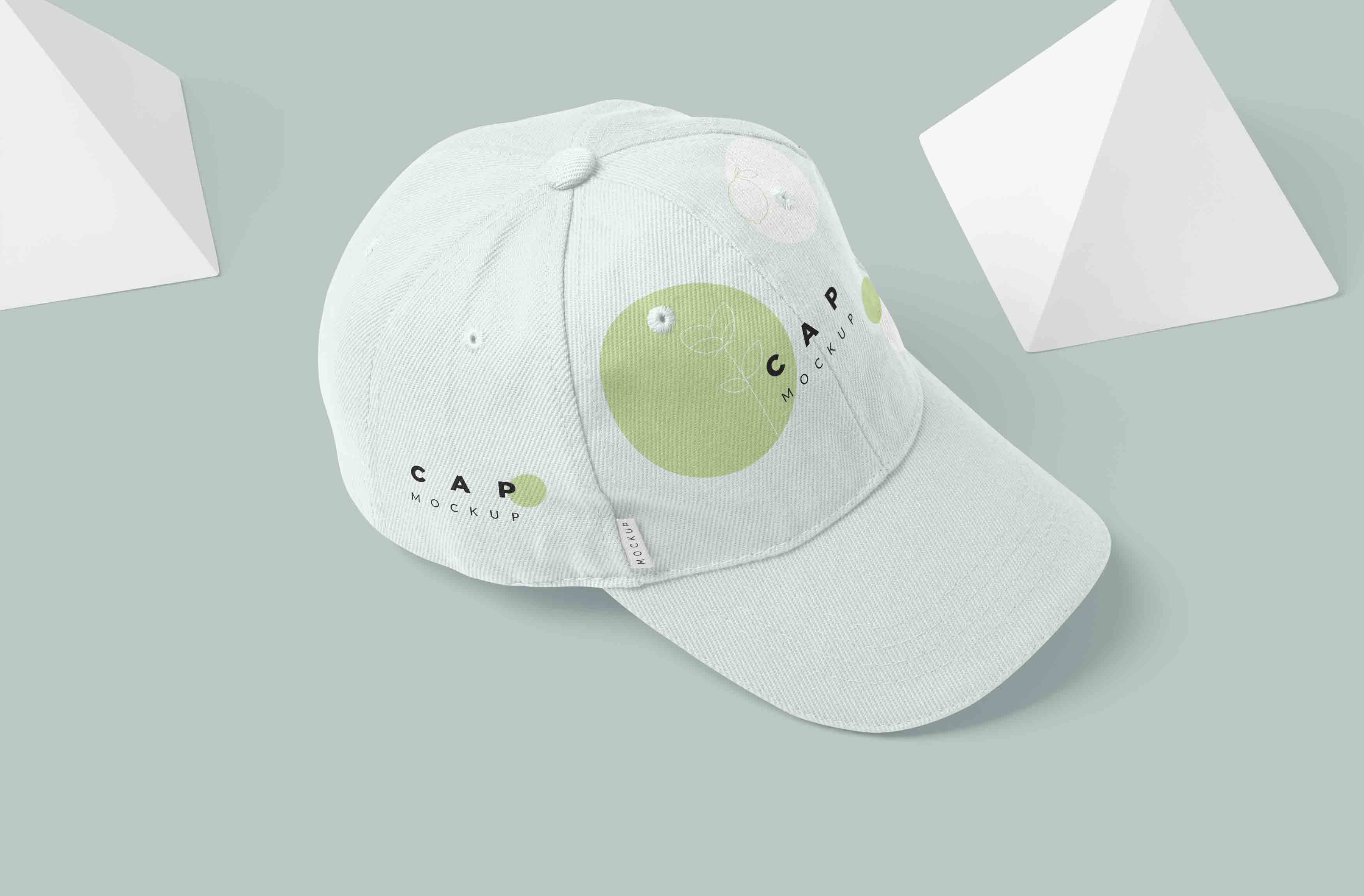 品牌帽子样机PSD模板素材下载