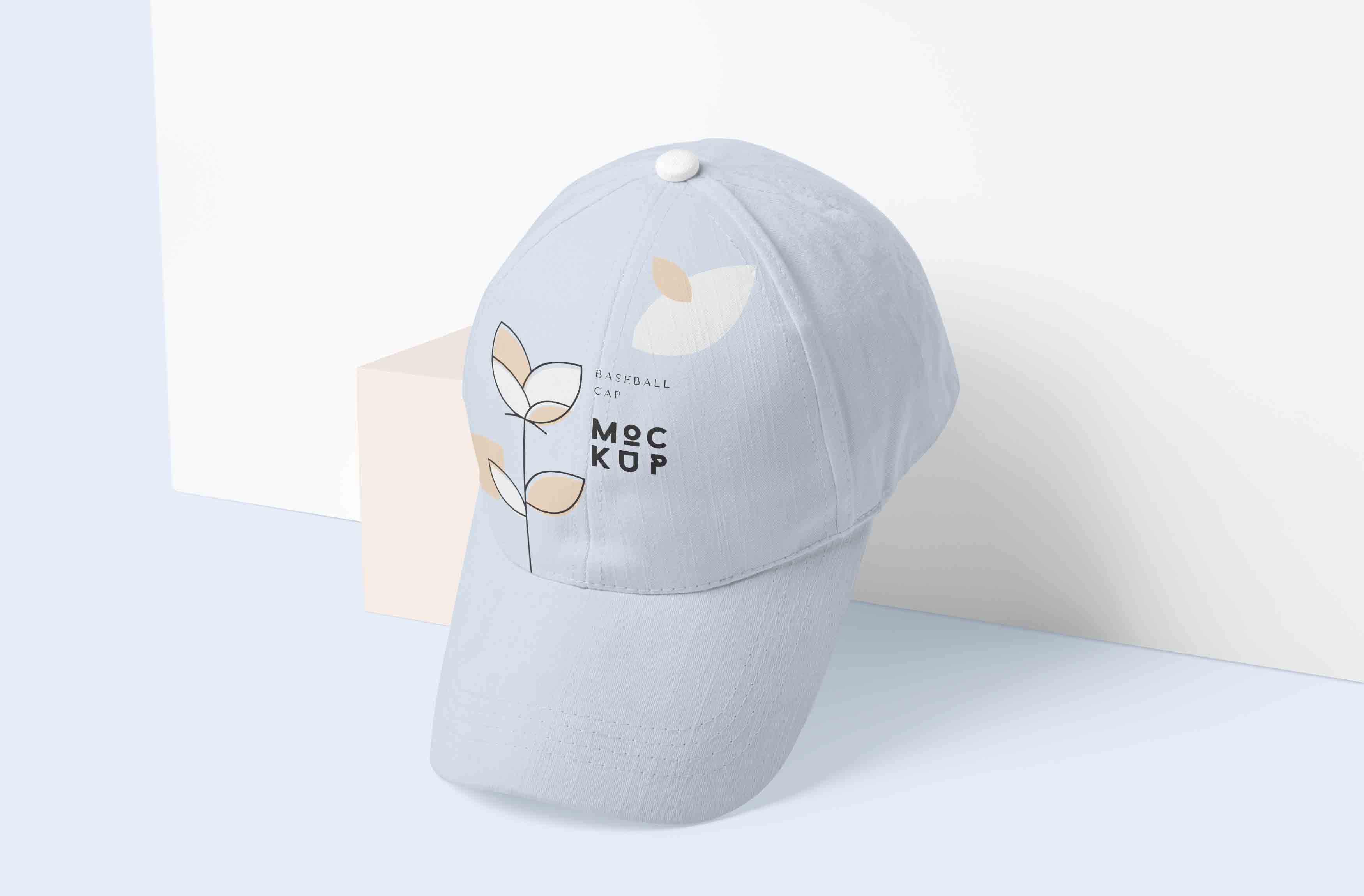 品牌帽子样机模板PS素材