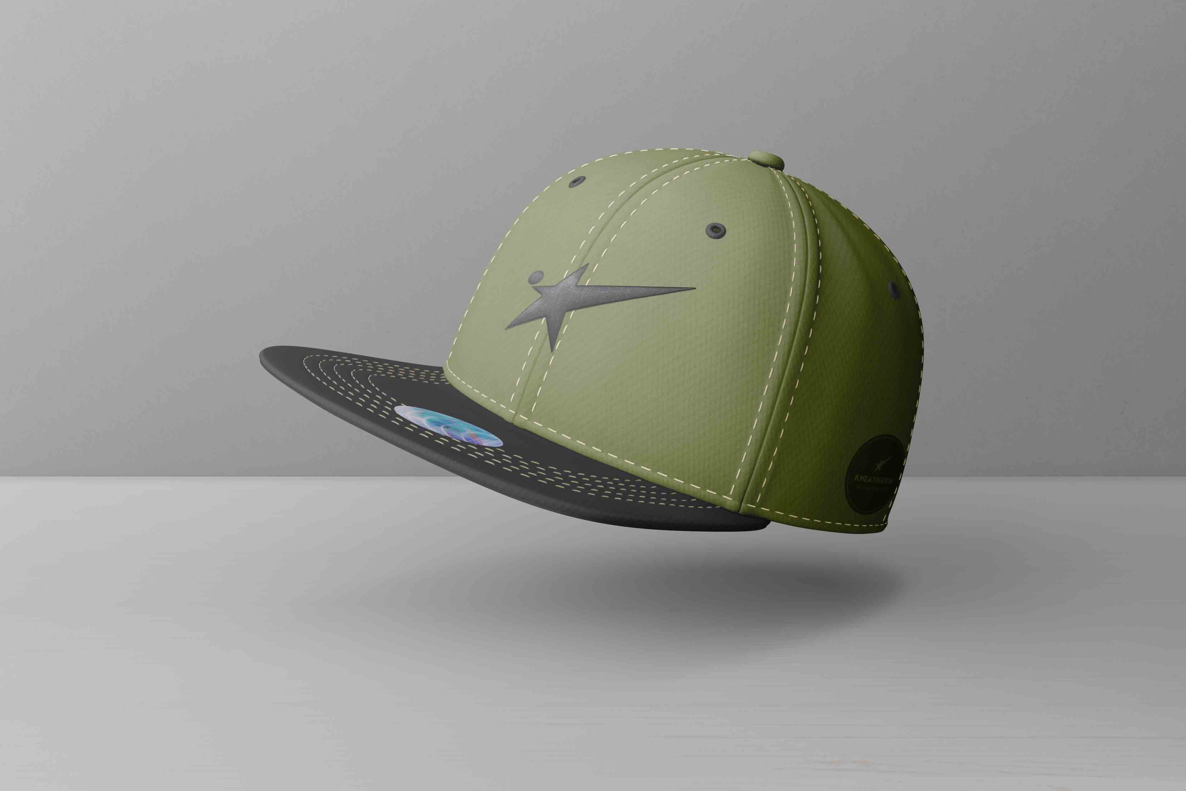 品牌帽子样机贴图PSD模板