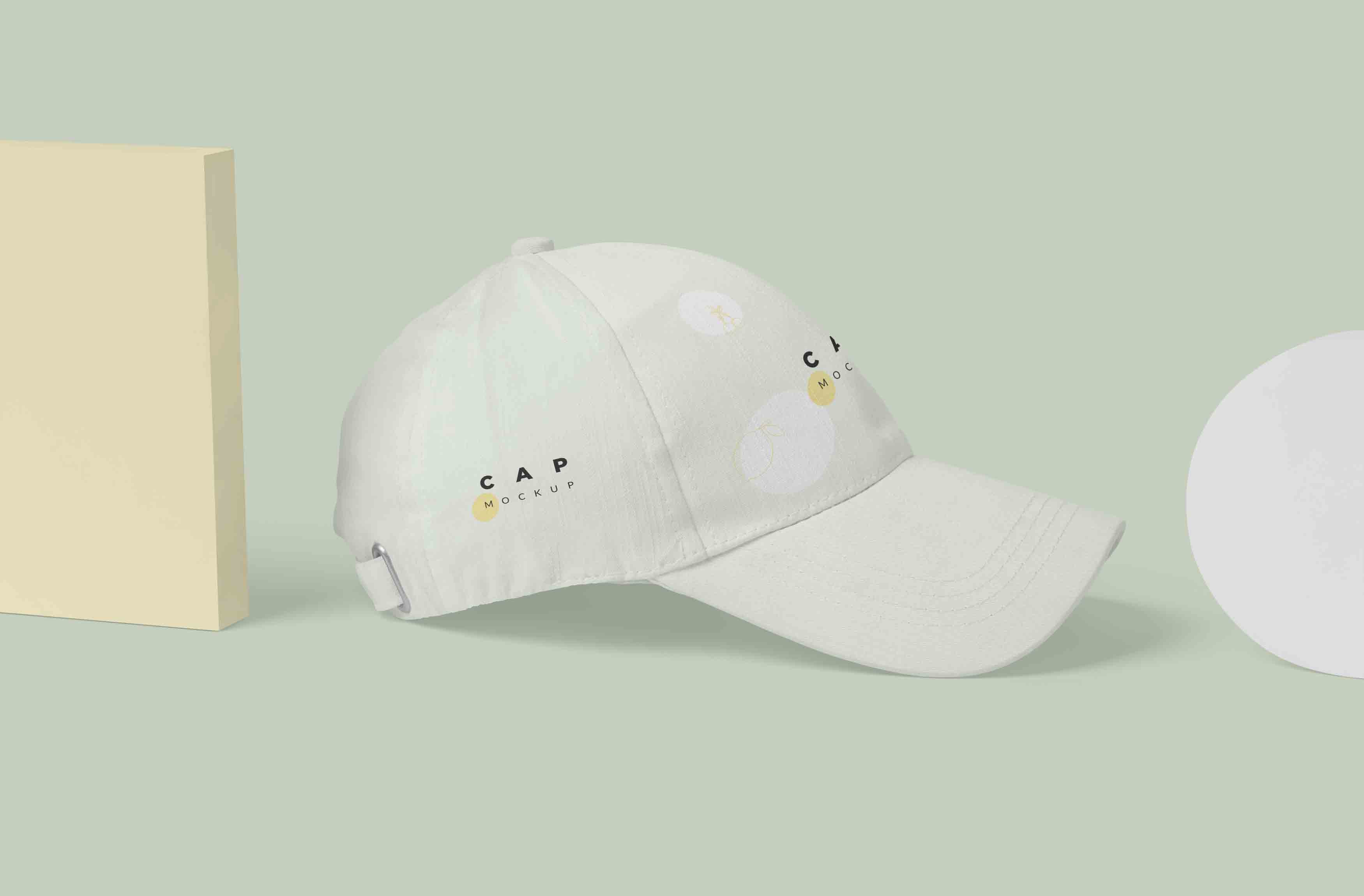 品牌帽子样机贴图模板