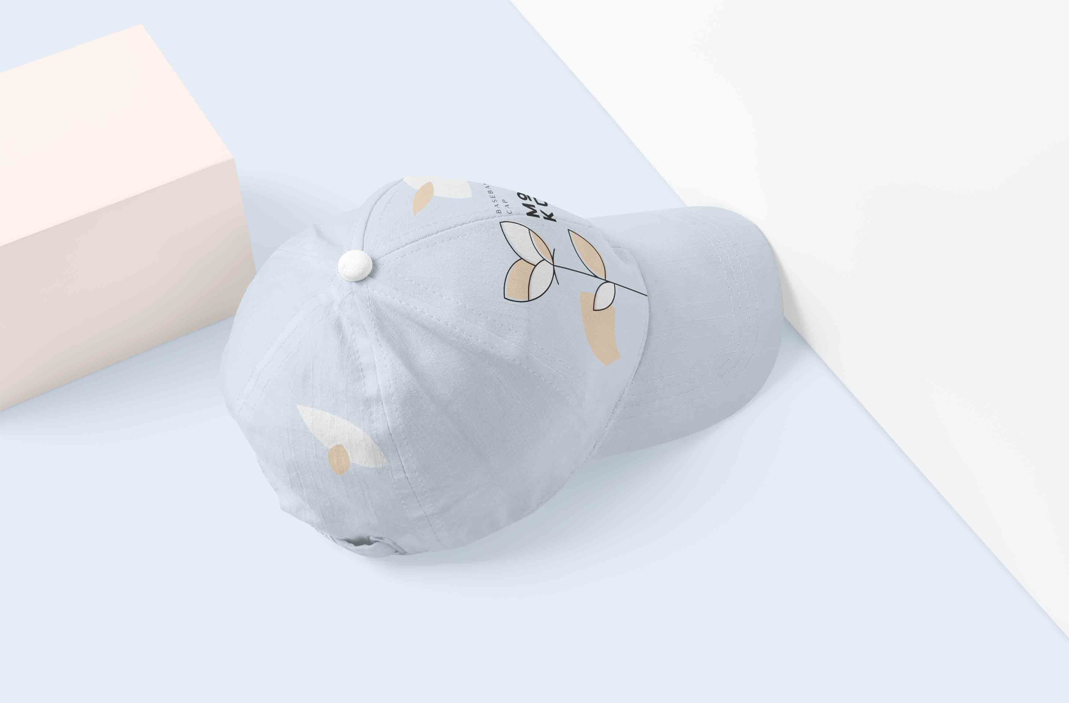 品牌帽子设计PSD样机模板