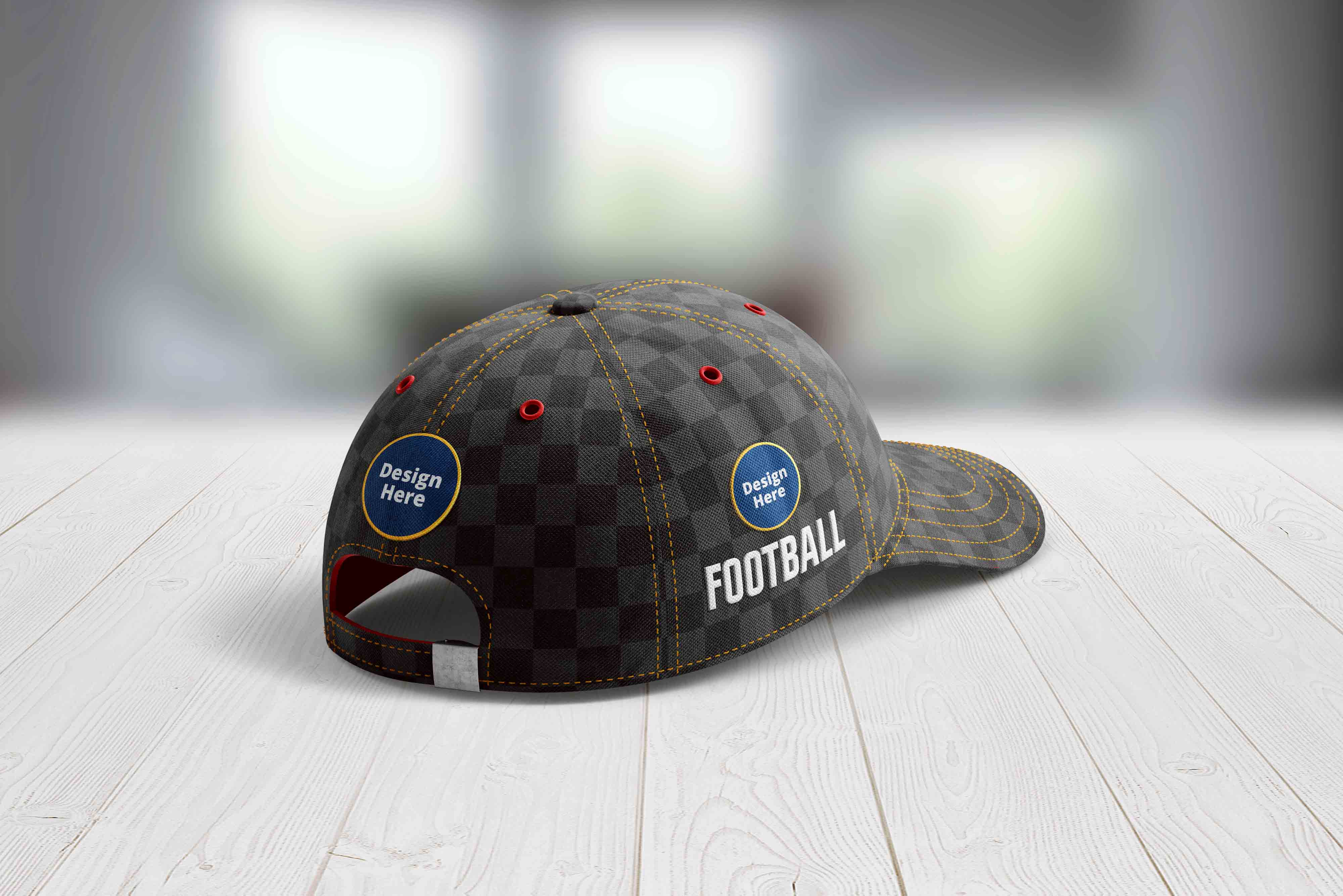 品牌帽子造型设计PS样机模板