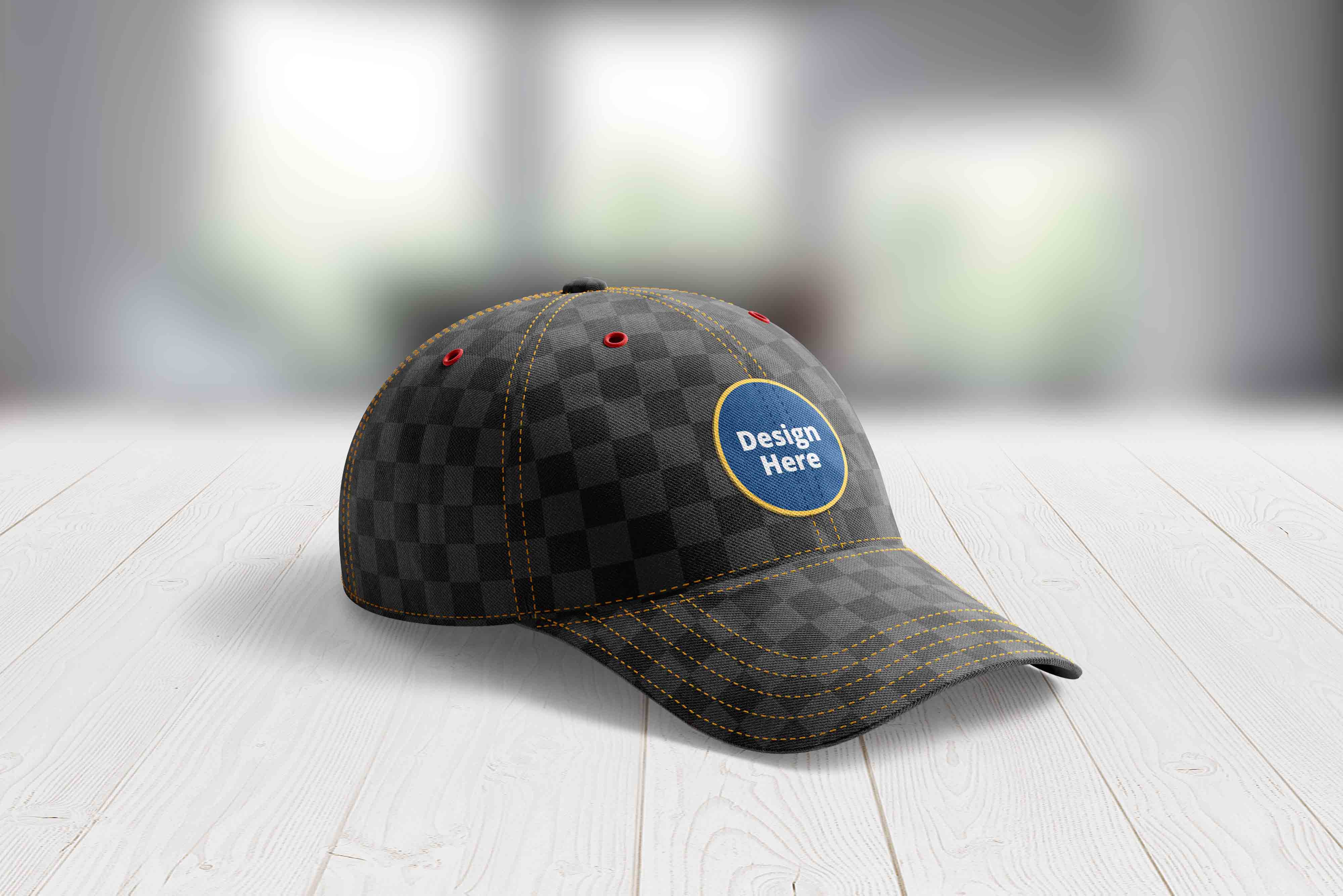 品牌帽子造型设计样机模板