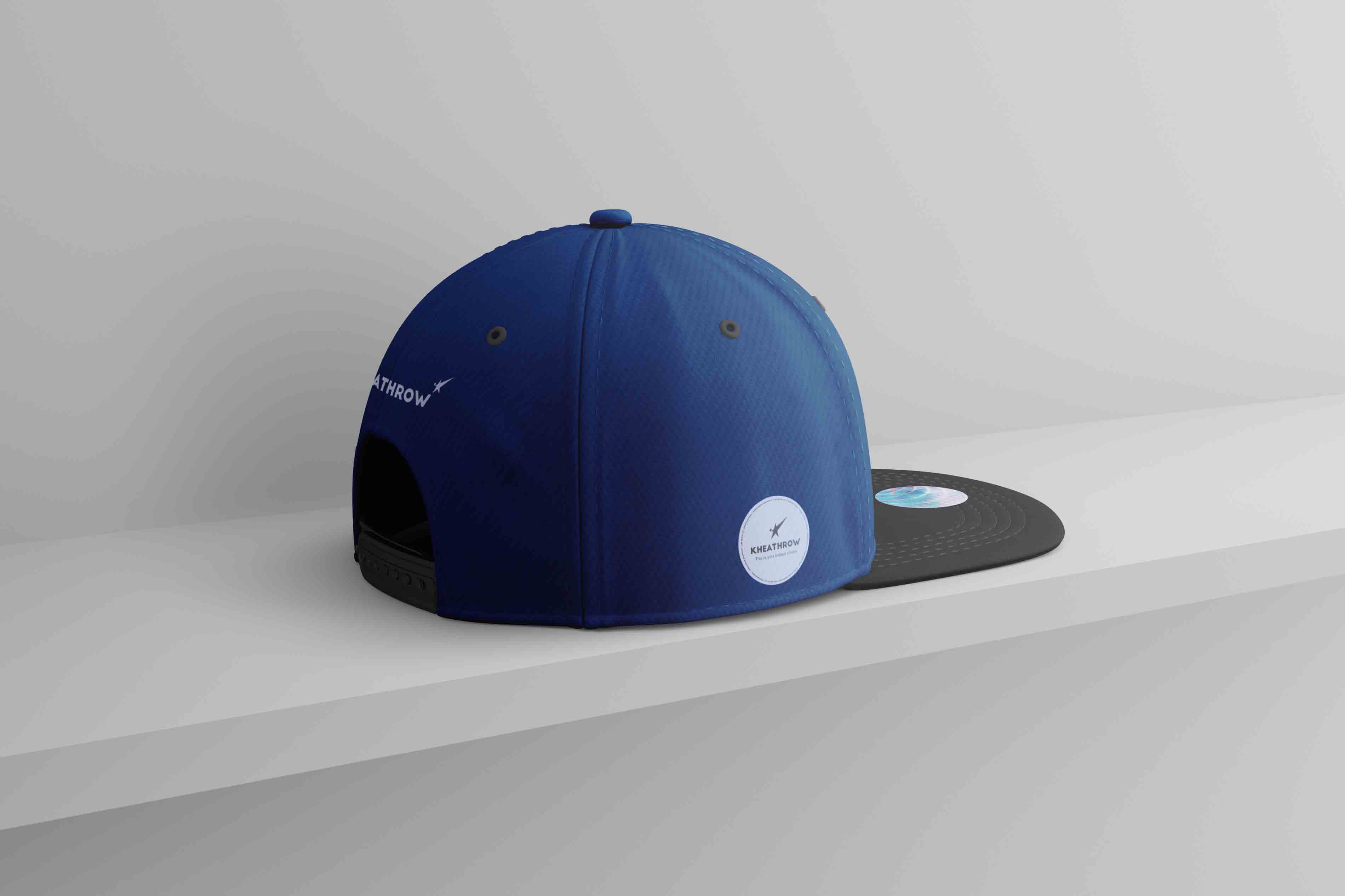 品牌服装帽子设计PSD样机模板