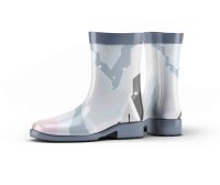 中筒款式雨靴设计ps贴图