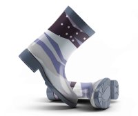 雨靴设计演示ps贴图素材