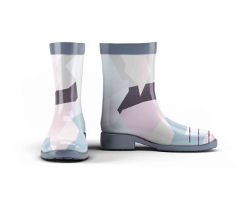 短款雨靴ps贴图素材