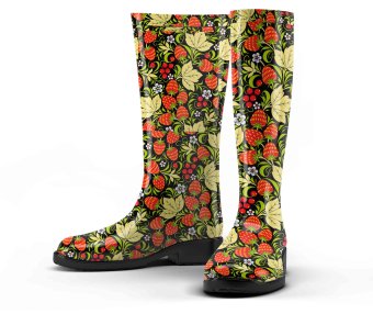 长筒鞋ps样机贴图