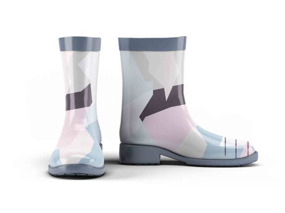 短款雨靴ps贴图素材