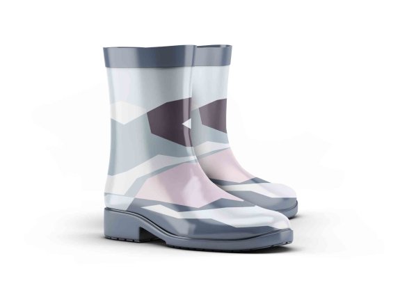 迷你精致款雨靴设计ps贴图
