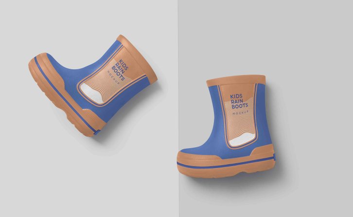 娃娃穿的水鞋ps贴图