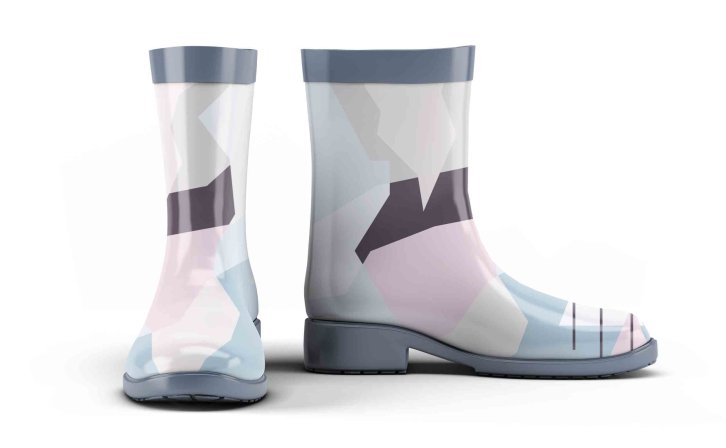 短款雨靴ps贴图素材