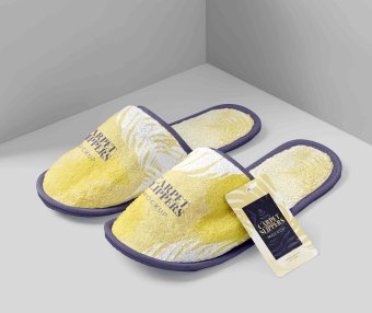 民宿拖鞋样机贴图