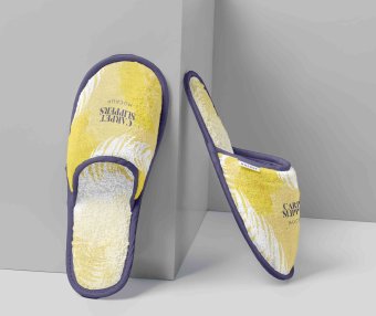 酒店贵宾拖鞋样机贴图