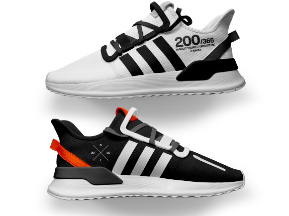 运动员专业运动鞋设计贴图素材