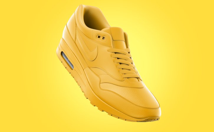 小白鞋配色设计PS贴图样机素材