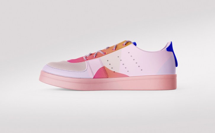 休闲潮牌运动鞋贴图样机