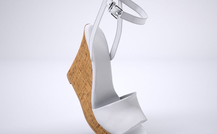 名媛模特高跟鞋设计ps样机贴图