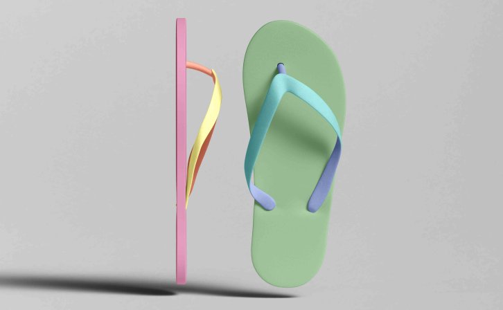 拖鞋diy设计素材