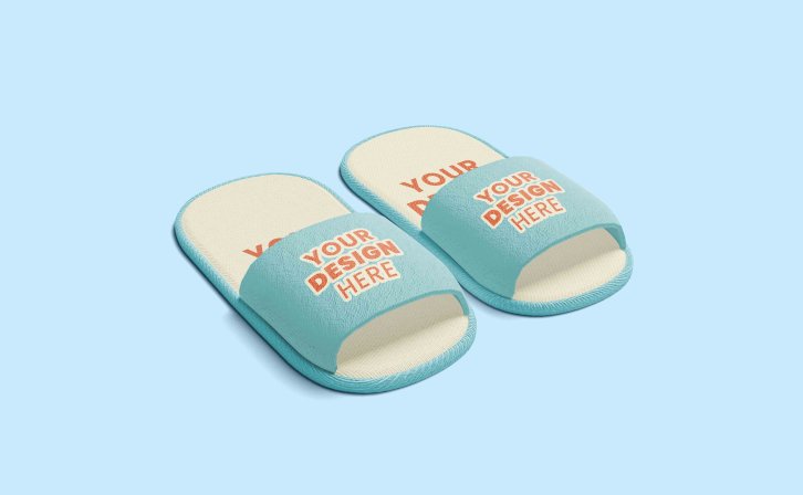 拖鞋设计图样机