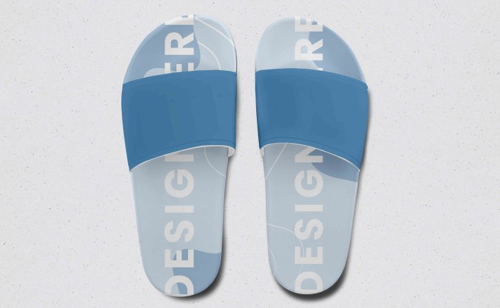 拖鞋设计效果图样机贴图