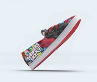 帆布鞋贴图psd素材