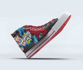 帆布鞋设计效果贴图