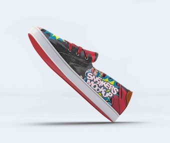 帆布鞋设计效果贴图模板