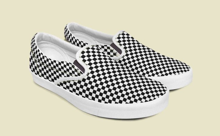 休闲板鞋psd贴图