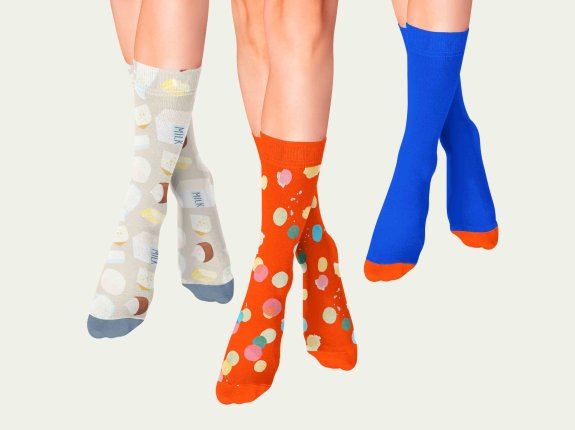 长筒袜效果图展示psd样机