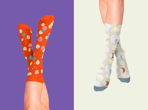 长筒袜效果图智能psd贴图