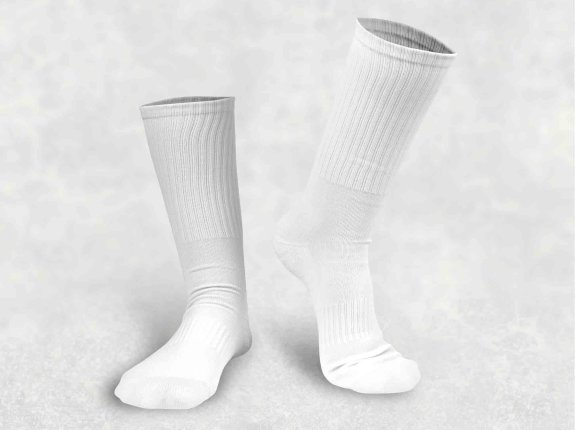 长筒袜设计效果样机素材