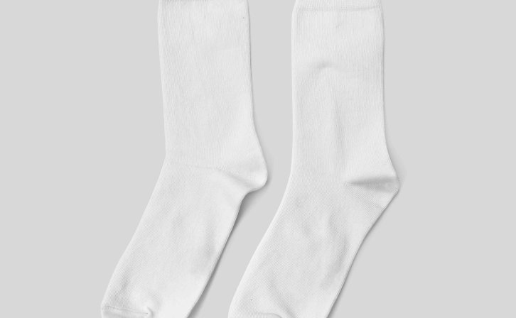 长筒袜设计效果ps贴图模板